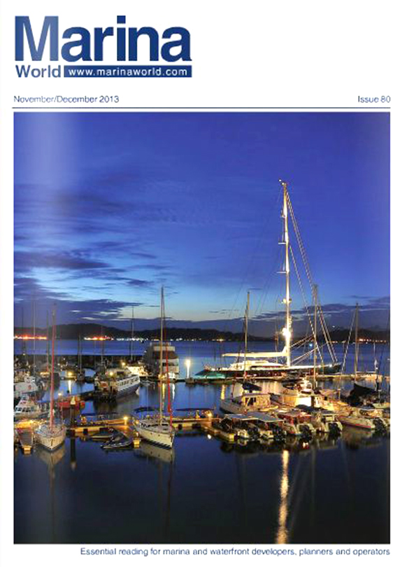 Marina World Article November/December 2013 Cover
